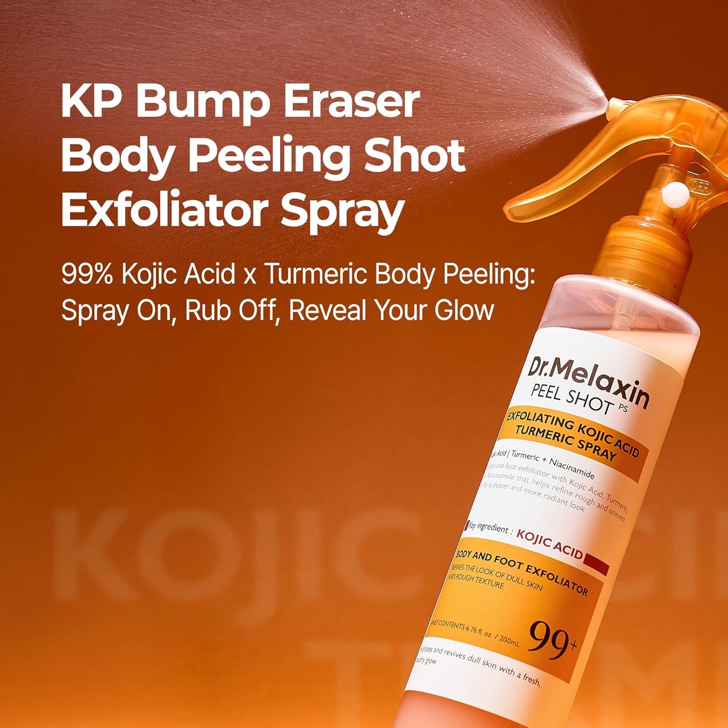 Dr. Melaxin Peel Shot: Keratin Care Kojic Acid Turmeric Spray